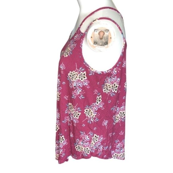 Hippie Rose size small double strap floral top - Picture 2 of 6